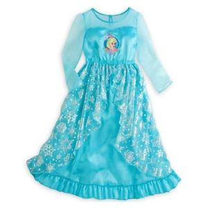 Disney Store Exclusive Frozen Elsa Nightgown